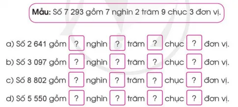 Toán 3: Các số trong phạm vi 10 000 (tiếp theo)