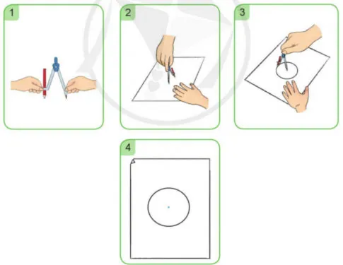 Toán 3: Vẽ trang trí hình tròn