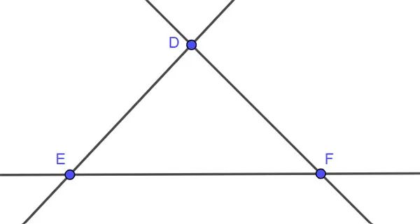 Toán 6 Bài 2: Ba điểm thẳng hàng. Ba điểm không thẳng hàng