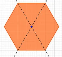 Toán 6 Bài 2: Hình có tâm đối xứng