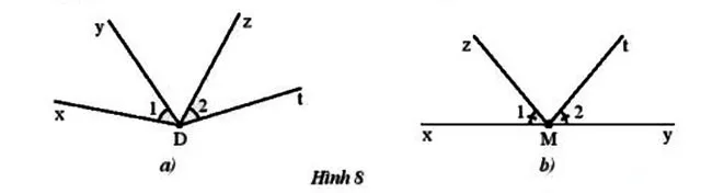 Toán 7 Bài 1: Các góc ở vị trí đặc biệt