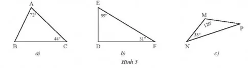 Toán 7 Bài 1: Góc và cạnh của một tam giác