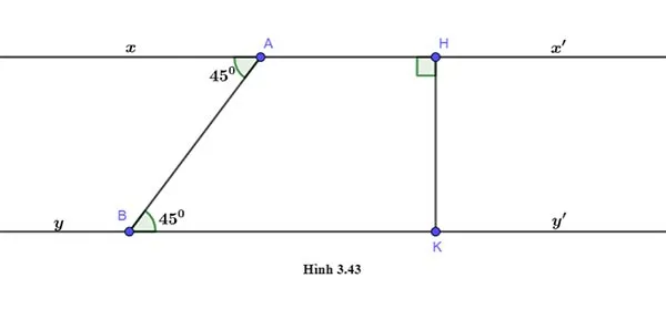 Toán 7 Bài 10: Tiên đề Euclid. Tính chất của hai đường thẳng song song