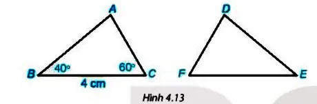 Toán 7 Bài 13: Hai tam giác bằng nhau. Trường hợp bằng nhau thứ nhất của tam giác