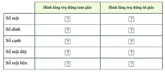 Toán 7 Bài 2: Hình lăng trụ đứng tam giác. Hình lăng trụ đứng tứ giác