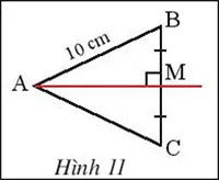 Toán 7 Bài 5: Đường trung trực của một đoạn thẳng