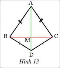 Toán 7 Bài 5: Đường trung trực của một đoạn thẳng