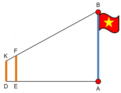 Toán 8 Hoạt động thực hành và trải nghiệm Chủ đề 3: Thực hành đo chiều cao