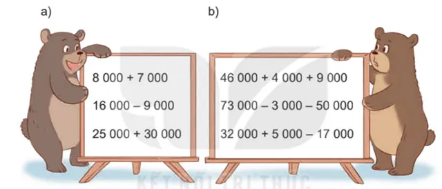 Toán lớp 4 Bài 2: Ôn tập các phép tính trong phạm vi 100 000