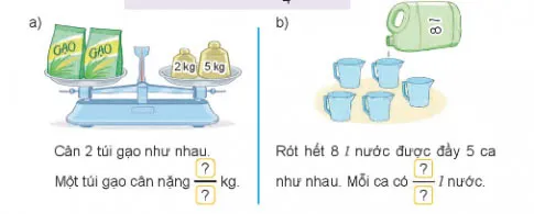 Toán lớp 4 Bài 54: Phân số và phép chia số tự nhiên