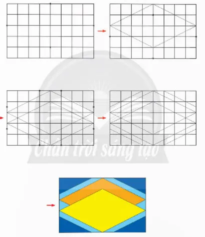 Toán lớp 4 Bài 56: Xếp hình, vẽ hình