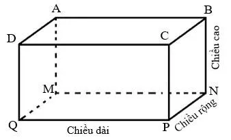 Toán lớp 5: Hình hộp chữ nhật. Hình lập phương trang 107