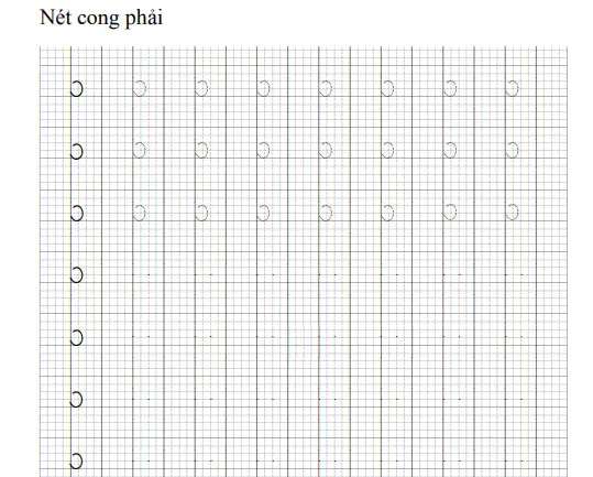 Tổng hợp những nét cơ bản và chữ cái cho bé tập viết