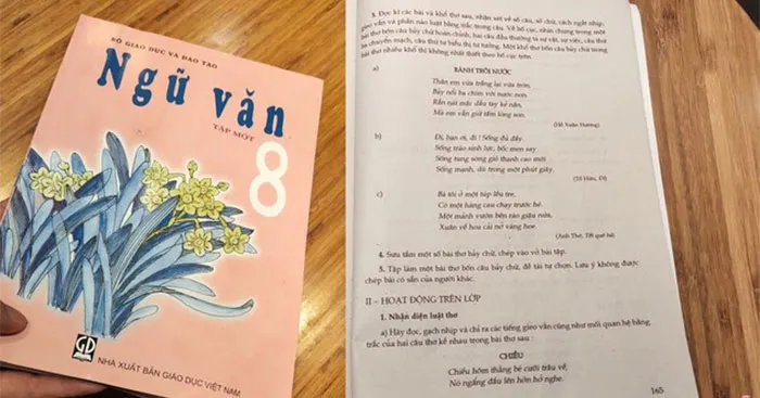 Văn mẫu lớp 8: Đoạn văn giới thiệu bố cục sách Ngữ văn 8 tập 1