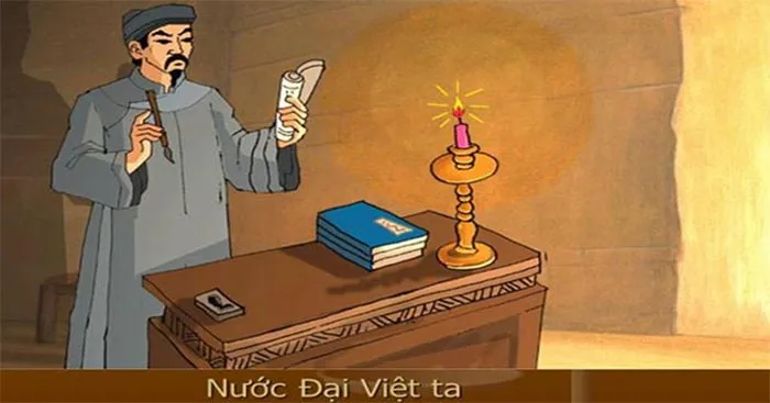 Văn mẫu lớp 8: Phân tích bài thơ Nước Đại Việt ta (Sơ đồ tư duy)