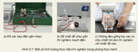 Vật lí 10 Bài 2: Các quy tắc an toàn trong phòng thực hành vật lí